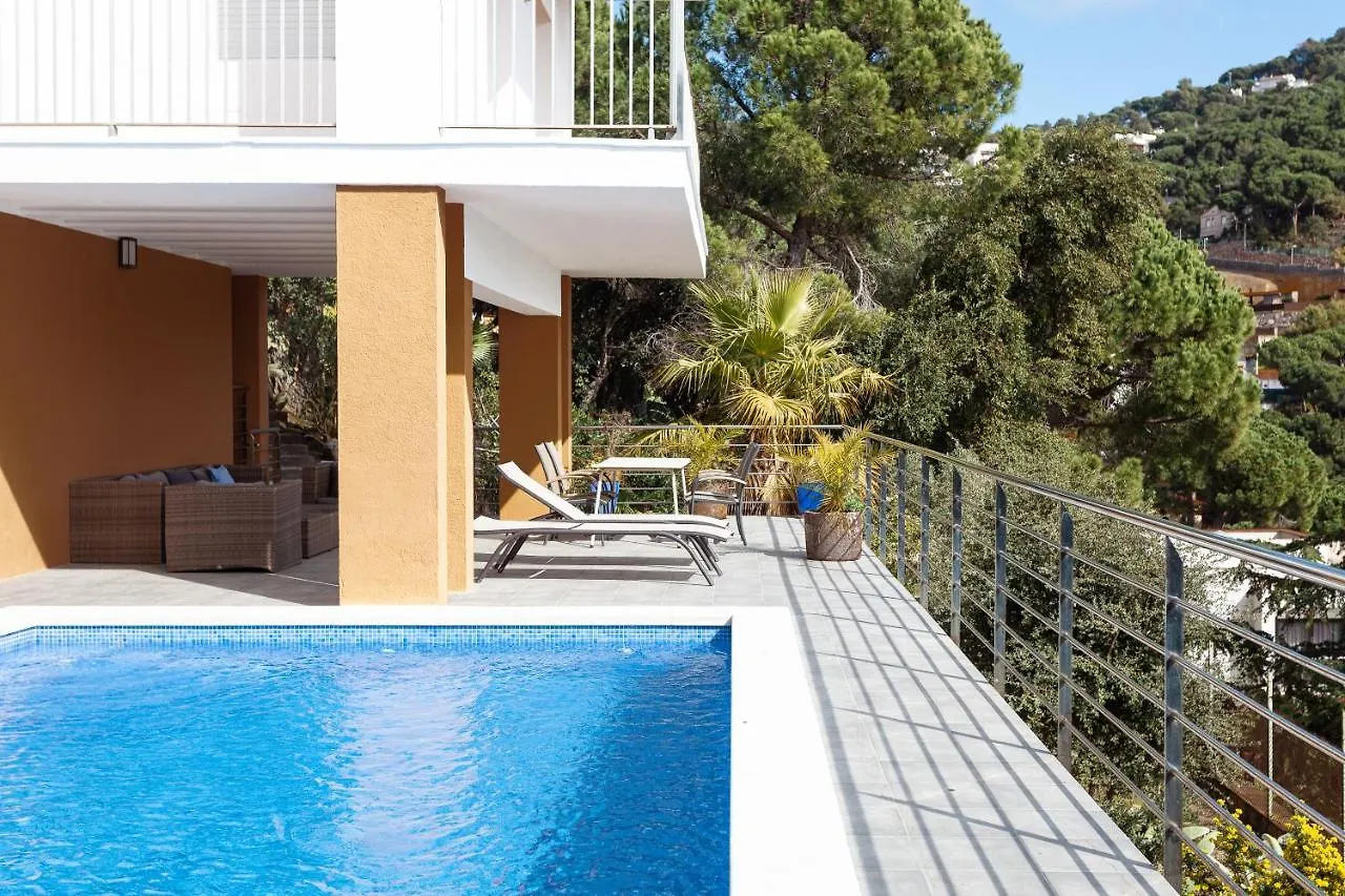 Holiday House In A Garden With View Lloret de Mar Spain
